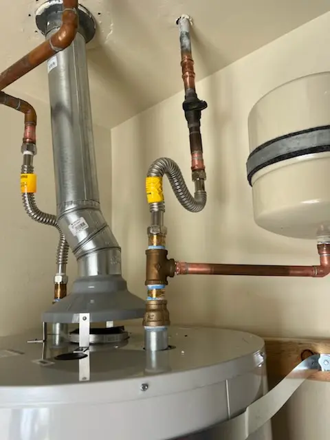 Water heater installation and plumbing repair in Olathe